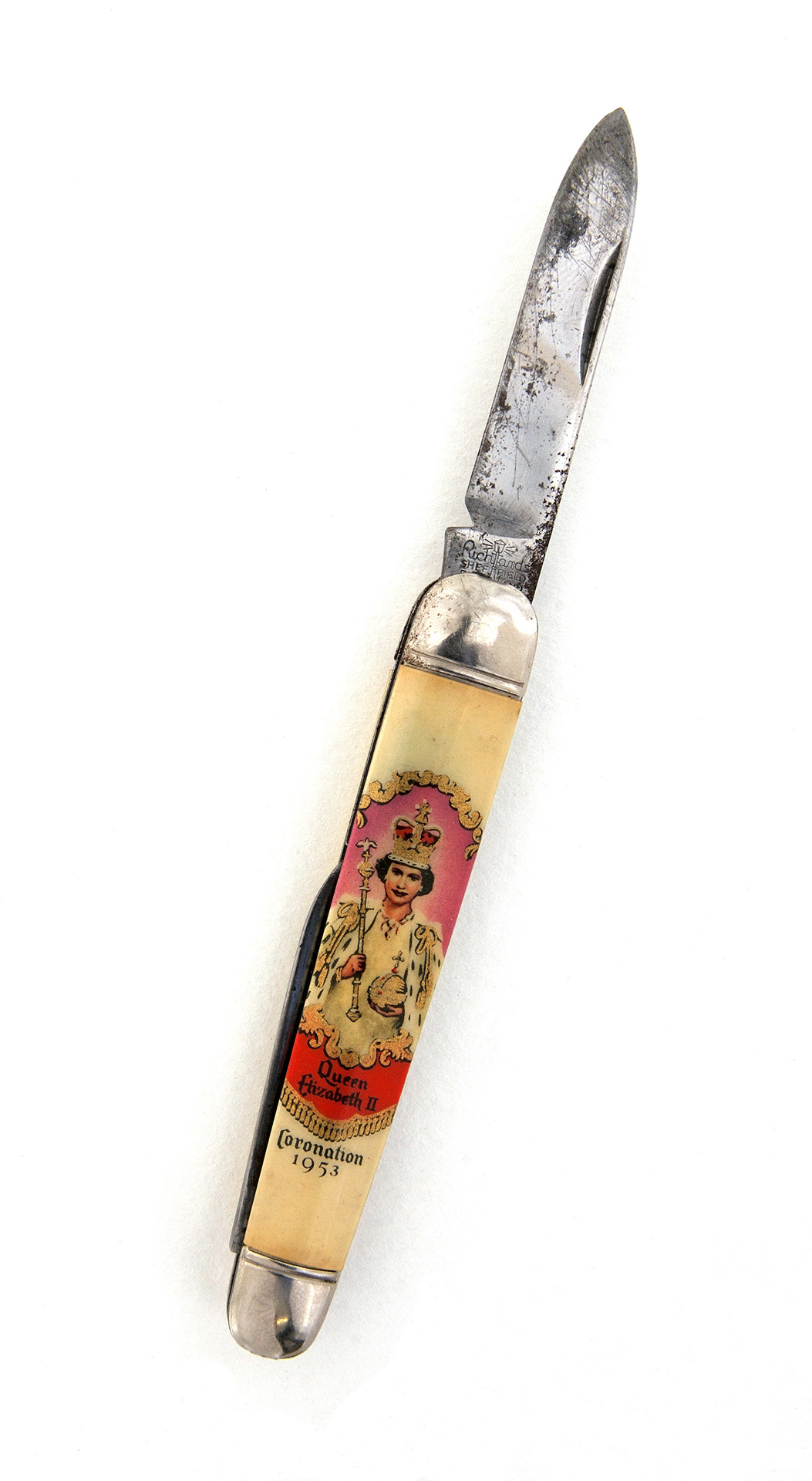 Souvenir Penknife For Queen Elizabeth’S Coronation, By Richard Bros. & Sons Ltd. Of Sheffield Photo © Museums Sheffield