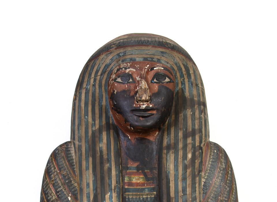 Painted Coffin Face Of Nesitanebetasheru, 720 664 BC